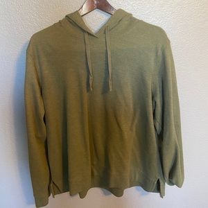 Army green old navy sweatshirt